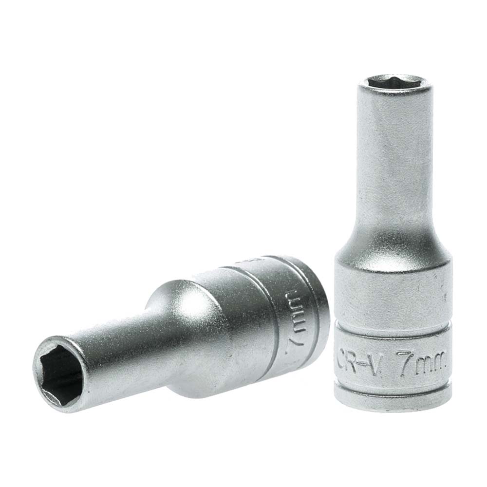 Teng 3/8in Dr. Deep Socket 7mm 1 Teng 3/8in Dr. Deep Socket 7mm