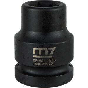 M7 Impact Socket 3/4in Dr. 11/16in