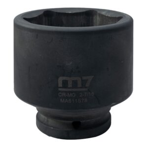 M7 Impact Socket 3/4in Dr. 2-7/16in