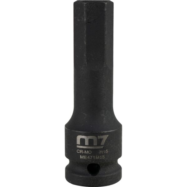 M7 Socket M7 Impact In Hex Socket, 1/2in Drive, 15mm – WR Twigg Hawke's Bay