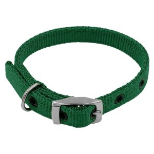Taurus Nylon Heavy Duty Collar 16mm X 405mm Green