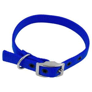 Taurus Nylon Heavy Duty Collar 19mm X 485mm Blue