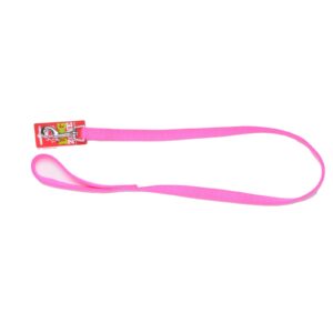 Taurus Nylon Dbl Thickness Lead 19mm X 105cm Hot Pink