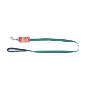 Taurus Nylon Air PU Padded Handle Lead 19mm X 120cm Green
