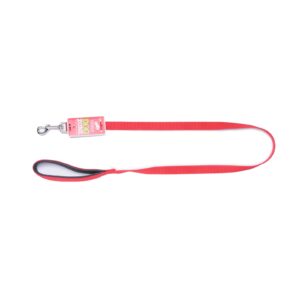 Taurus Nylon Air PU Padded Handle Lead 19mm X 120cm Red