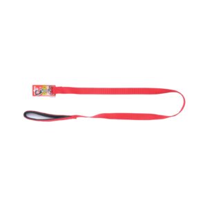 Taurus Nylon Air PU Padded Handle Lead 24mm X 120cm Red