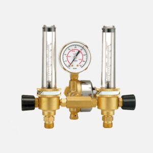 Argon Regulator Twin Flowmeter