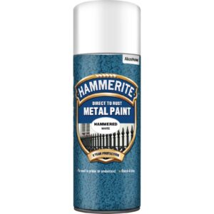 Hammerite Hammered 400ml Aerosol  White