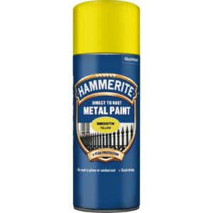 Hammerite Smooth 400ml Aerosol Yellow