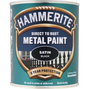 Hammerite Satin 750ml Black