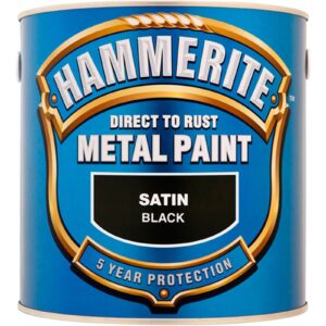Hammerite Satin 2.5litre Black