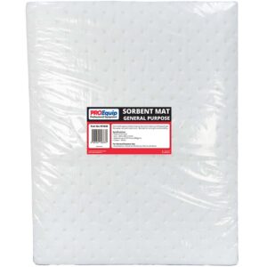 ProEquip Absorbent Mat - 500x400x4mm - Oil (White) - 100pk
