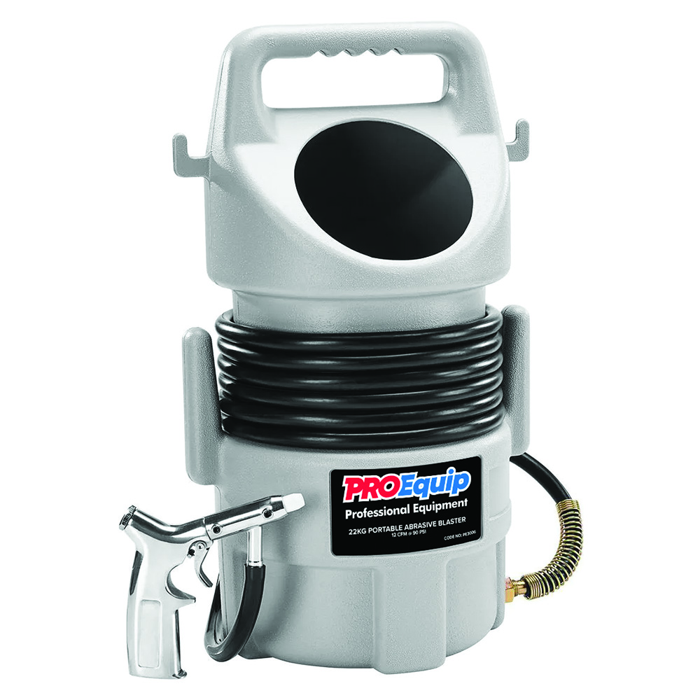 ProEquip Portable Abrasive Blaster 22kg 1 ProEquip Portable Abrasive Blaster 22kg