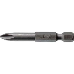 Teng 2Pc 1/4in Hex PH#2 Bit x 70mm (L)