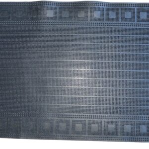 Xcel Door Mat - Rubber 8mm Pin Pile 750mm x 450mm