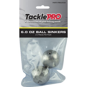 TacklePro Ball Sinker 6.0oz - 2pc