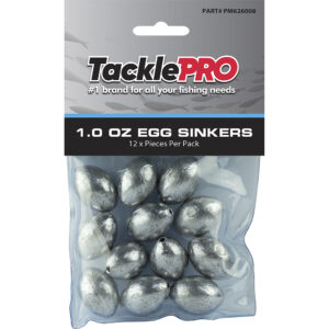 TacklePro Egg Sinker 1.0oz - 12pc