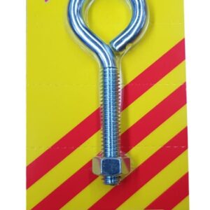Xcel Eye Bolt & Nut ZP 50mm x 8mm Carded