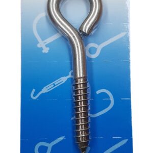 Xcel Screw Eye Stainless Steel #1105SS 113mm x 10mm Carded