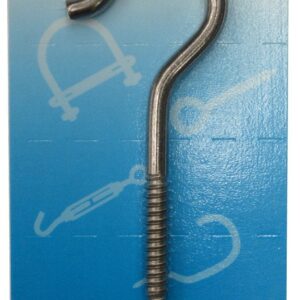 Xcel Screw Hook Stainless Steel #804SS 96mm x 5mm Carded