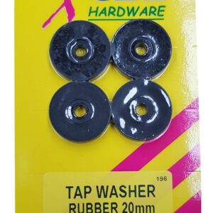 Xcel Tap Washers - Rubber 5-pce 20mm Carded