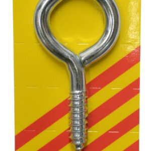Xcel Screw Eye ZP #22 100mm x 9.2mm Carded