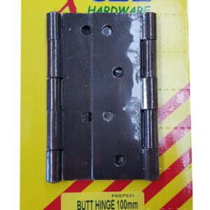 Xcel Butt Hinges - FB Fixed Pin 2-pce 100mm Carded