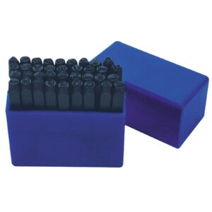 AmPro Letter Punch Set 4 mm 27-Piece
