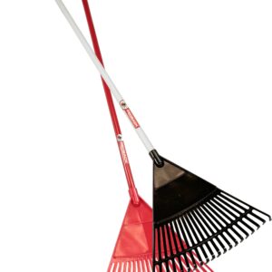 Redback Leaf Rake Plastic Head with 1.2m Metal Handle