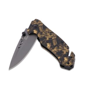 Taurus Stainless Steel Pocket Knife with Titanium Finish