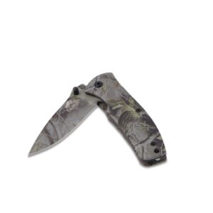 Taurus Stainless Steel Pocket Knife with Camouflage Finish