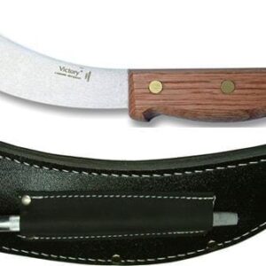 Xcel Shepherd Set with Wood Handle Knife/Sheath/Ring Steel