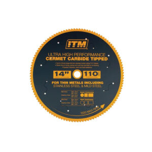 ITM 350mm Cermet Carbide Metal Cutting Blade