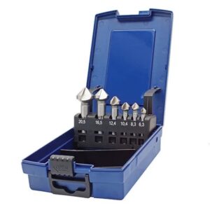 Holemaker 6pc HSS 3-Flute 90deg Countersink Set 3-20.5mm