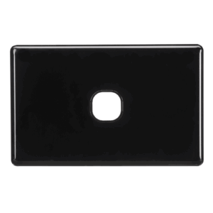 PROJECTA 1 GANG BLANK SWITCH BLACK PK10