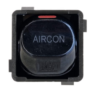 PROJECTA SWITCH MECH 240V 10A 2WAY DOUBLE POLE BLACK AIRCON PK10