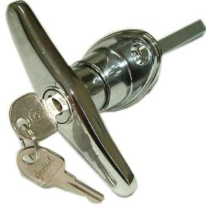 Xcel T-Handle Lock #220 CP 100mm Star Wheel