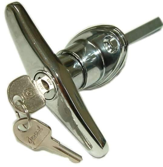 Xcel T-Handle Lock #220 CP 100mm Star Wheel 1 Xcel T-Handle Lock #220 CP 100mm Star Wheel