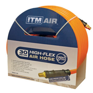 ITM Air Hose 10mm (3/8in) x 30M Hybrid Polymer w/ Fittings