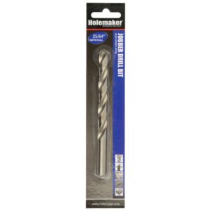 Holemaker Jobber Drill 25/64in - 1pc (Carded)