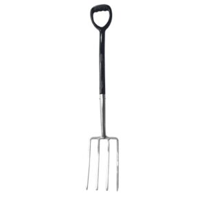 Viking Yard Border Fork Polished Steel