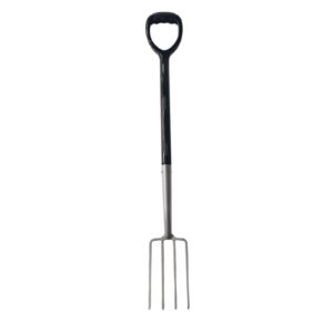 Viking Yard Digging Fork Polished Steel