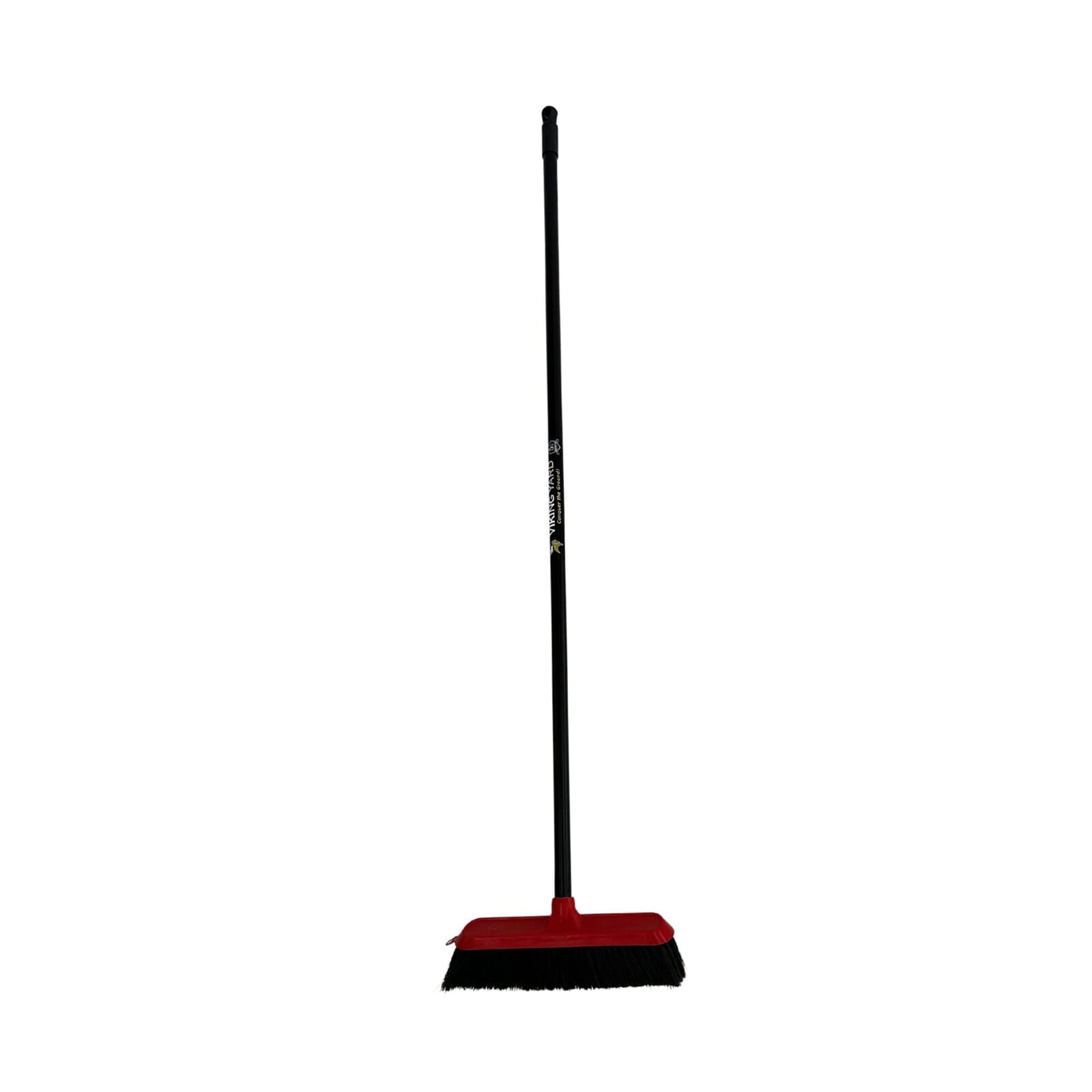 Viking Yard Household Broom Light - Red and White Poly Fill 300mm 1 Viking Yard Household Broom Light - Red and White Poly Fill 300mm