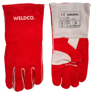 Weldco Premium Welding Gloves – RED
