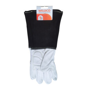 Weldco Premium TIG Welding Gloves – White/Black