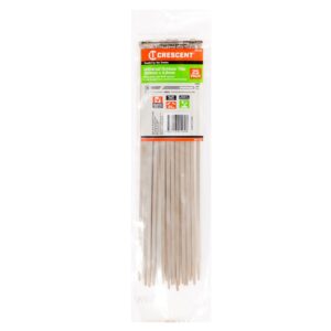 Crescent 25Pc 300x4.8mm Fawn Cable Ties