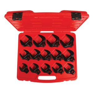 AmPro Crowsfoot Wrench Set 1/2" Dr 27-50mm 14pc