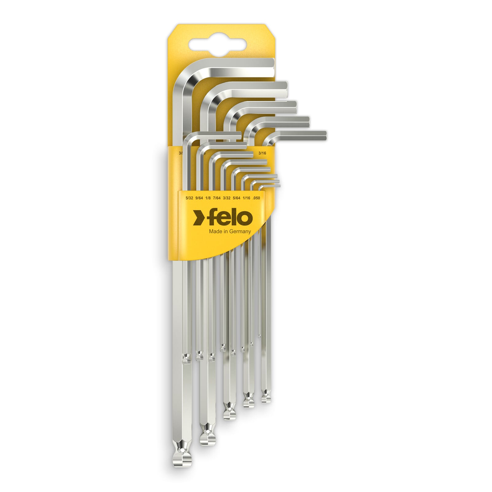 Felo BLX13 Ballpoint Hex Key Set 13pc .05-3/8" 1 Felo BLX13 Ballpoint Hex Key Set 13pc .05-3/8"
