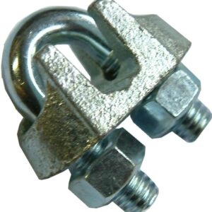 Xcel Wire Rope Grip Standard Galvanised 3mm