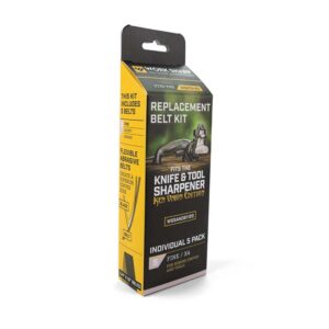 Worksharp Belt Pack 5pc X4 Fine WSKTS-KO & WSSAKO81111